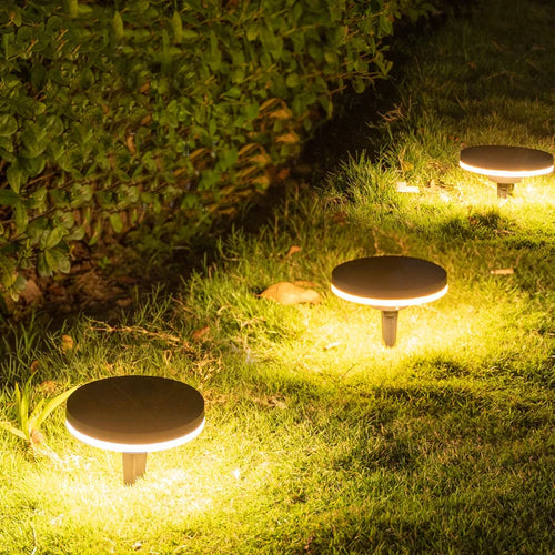 LED-Gartenleuchte wasserdicht dekorative Außenbeleuchtung aus Aluminium