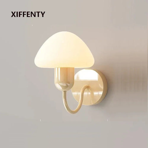 applique murale champignon led décoration intérieure moderne élégante - vue 2 sur 10