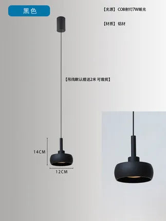 Nordische Pendelleuchte aus Aluminium für minimalistische Dekoration