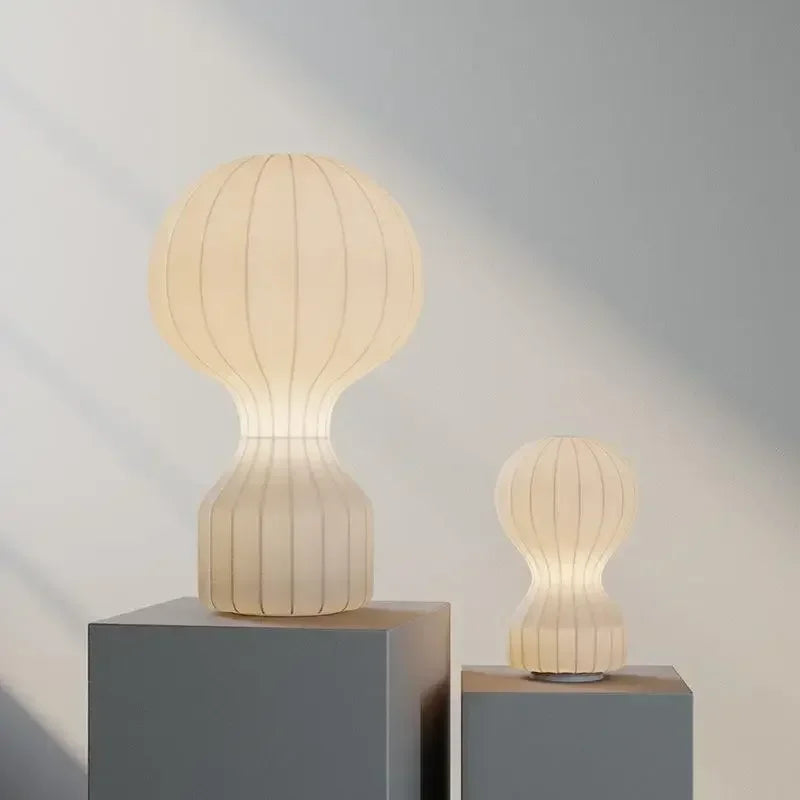 Italy Design Silk LED Table Lamp Floor Light Study Bedroom Bedside Living Room - vue 2 sur 9