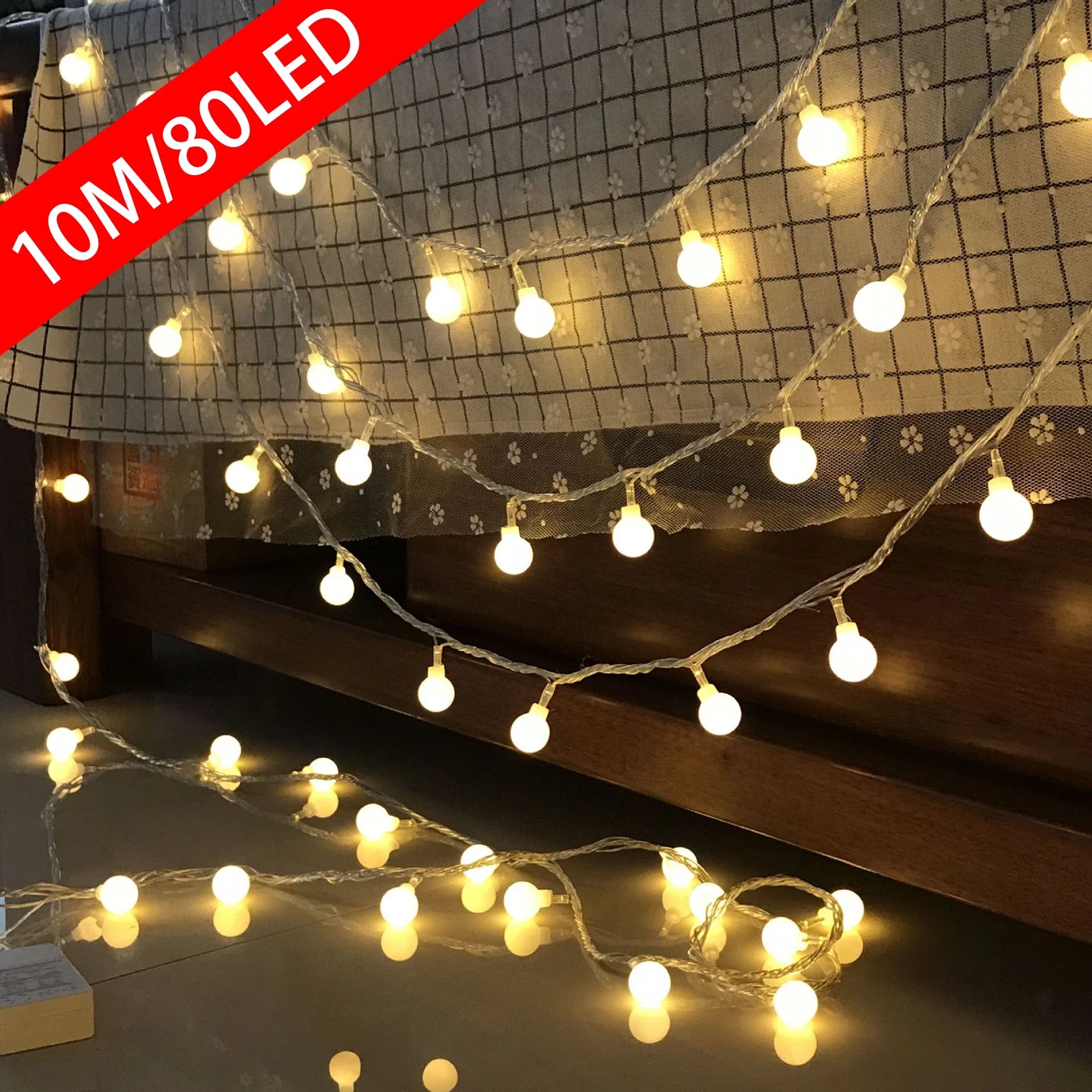 guirlande lumineuse led usb étanche pour extérieur mariage et jardin