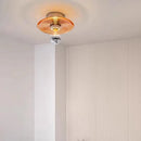 Wandleuchte aus Wellenstruktur-Glas für Flur, Eingang und Treppenhaus