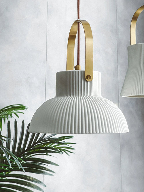 lampe en céramique style japonais pour bar et restaurant