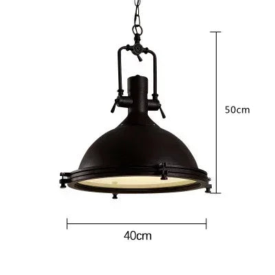 suspension industrielle rétro pour décoration moderne intérieure - vue 12 sur 17
