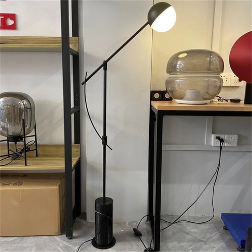 lampadaire nordique vintage moderne simple led marbre
