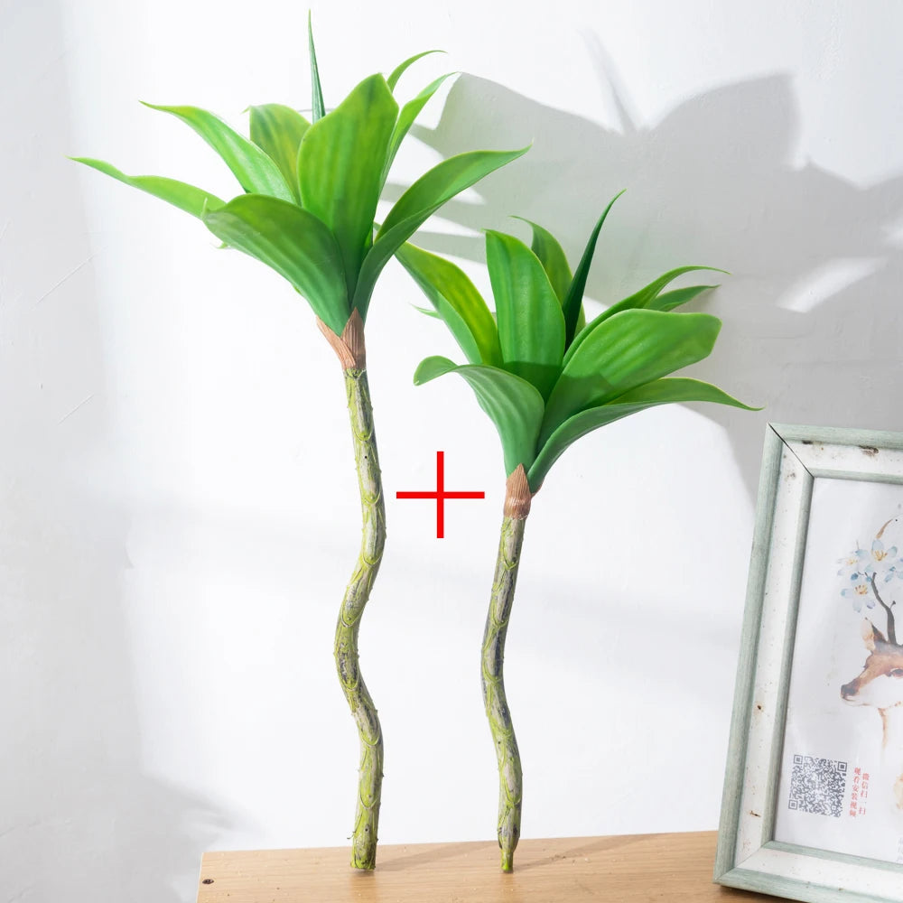 plantes succulentes artificielles tropicales pour décoration intérieure et extérieure - vue 7 sur 7