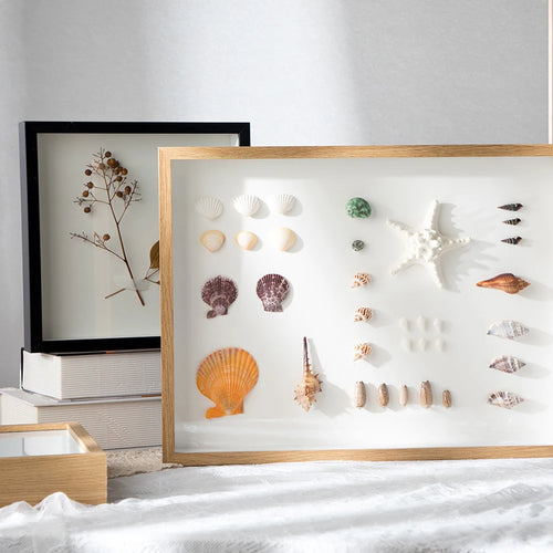 3D Photo Frame Shadow Box Frames, Hollow Bouquet Specimens Case for Crafts, Picture Frame, Memorabilia, 3-5cm - vue 4 sur 9