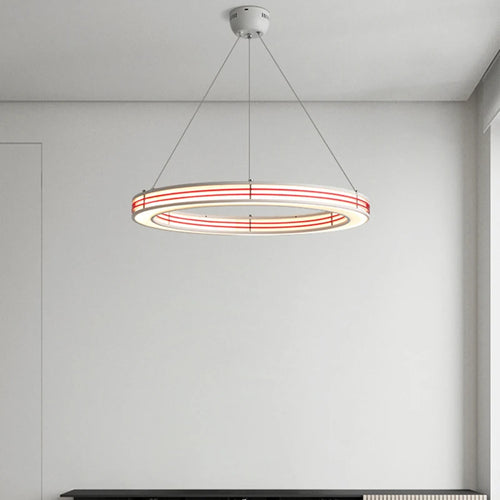 Art-déco-Pendelleuchte mit elegantem Design für vielfältige Wohnbereiche - vue 5 sur 16