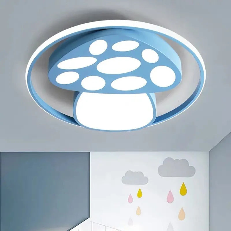 plafonnier led lune dessin animé pour enfants moderne - vue 7 sur 15