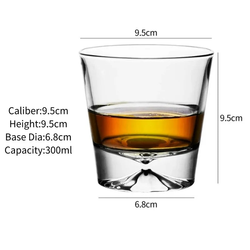 Verre à whisky old fashioned gravé style vintage