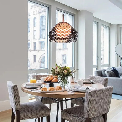 Italienische Designer-Pendelleuchte für modernes Interieur - vue 4 sur 8