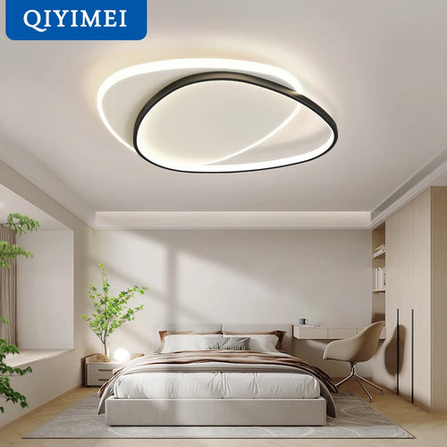 qiyimei lustre led moderne pour éclairage intérieur décoration maison
