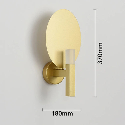 Design-Wandleuchte im nordischen Stil mit elegantem LED-Licht - vue 6 sur 8