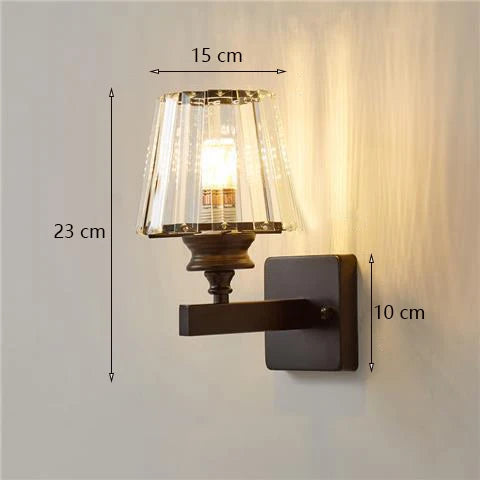 applique murale moderne en verre style nordique luxe - vue 13 sur 15