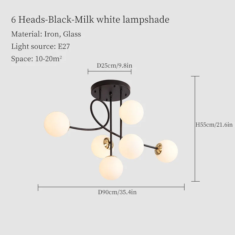 Luxuriöse LED-Pendelleuchte für elegante Inneneinrichtung