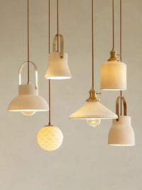 lampe en céramique style japonais pour bar et restaurant