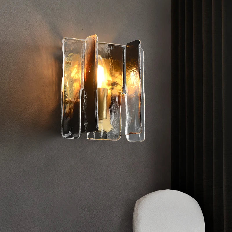 Applique murale moderne de luxe en laiton