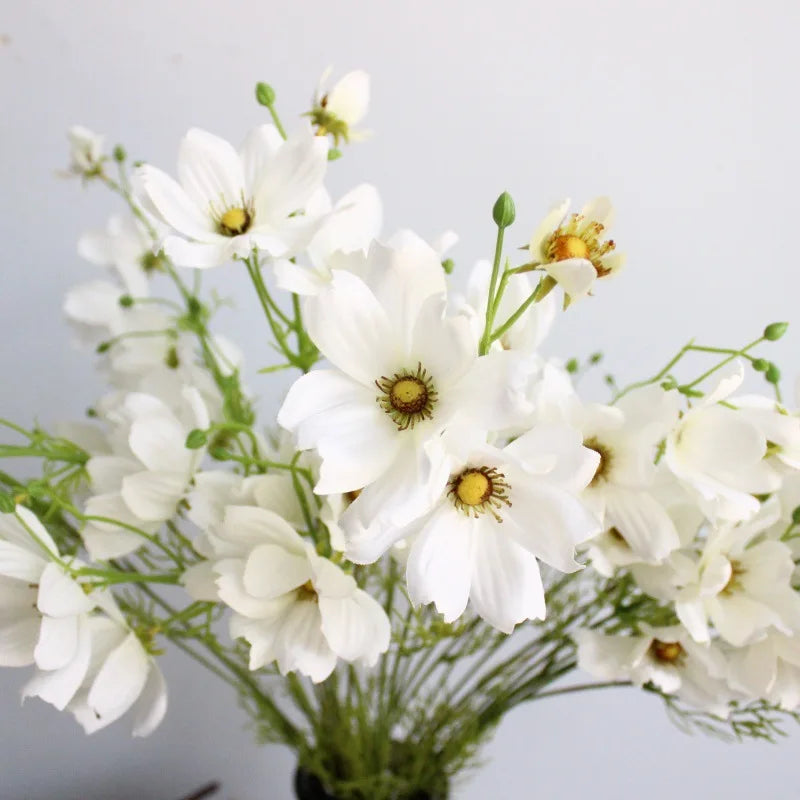 Fleur artificielle de camomille pour décoration de mariage et fête