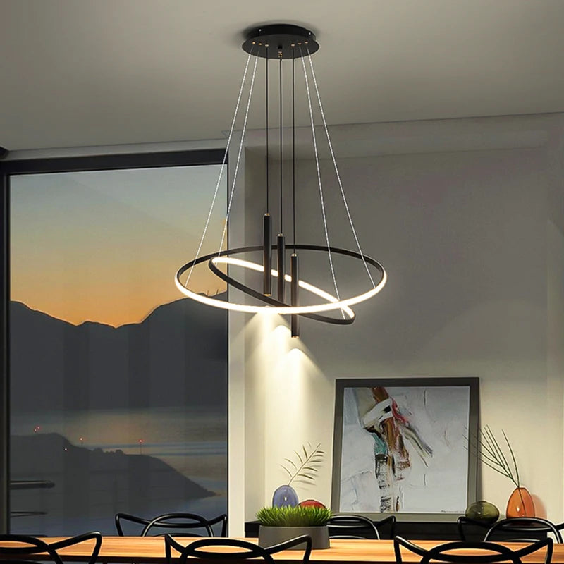 suspension décorative pour éclairage intérieur moderne - vue 5 sur 6