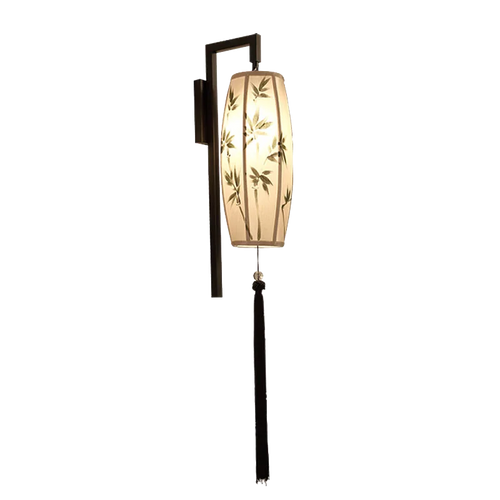 LED-Wandleuchte im Chinoiserie-Stil für Hotel und Teesalon - vue 6 sur 9
