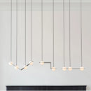 Kreative minimalistische Pendelleuchte mit geometrischem Design für Geschäftsräume