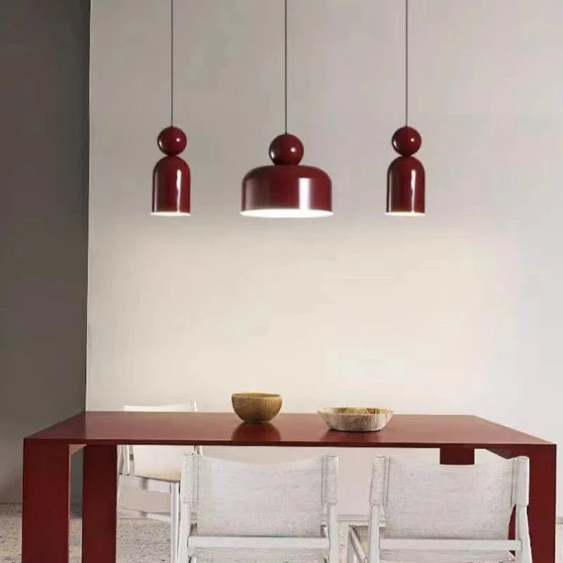 lustre moderne réglable cordon métallique pour intérieur design - vue 3 sur 24
