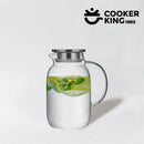 Bouilloire verre borosilicate grande capacité résistante chaleur