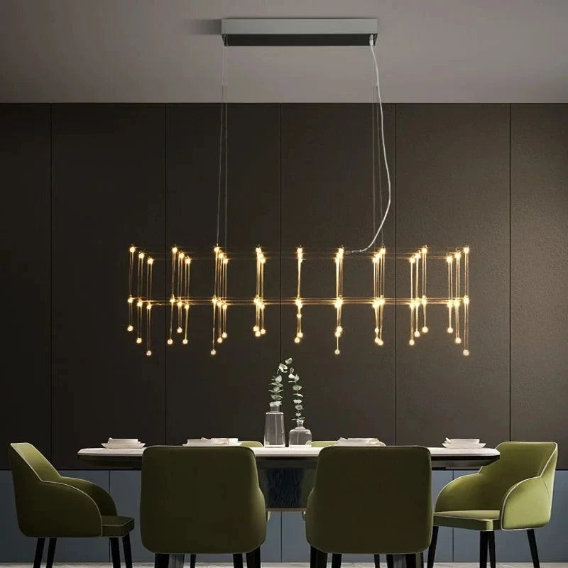 lustre LED postmoderne créatif pour bar et réception - vue 5 sur 8
