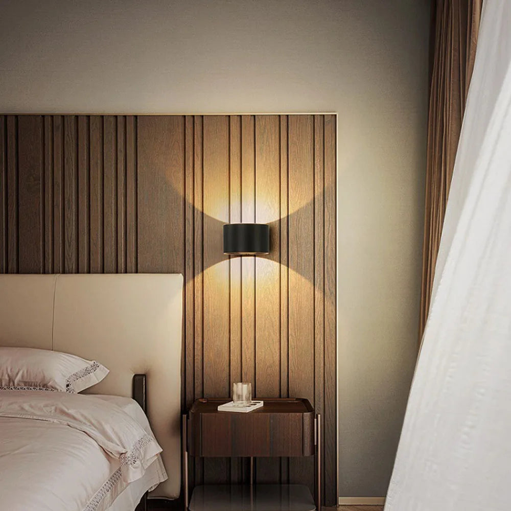 Applique murale led étanche à forme ronde - vue 5 sur 8