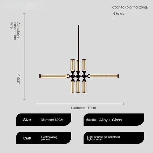 Tischlampe aus Glas im italienischen Design für moderne Räume