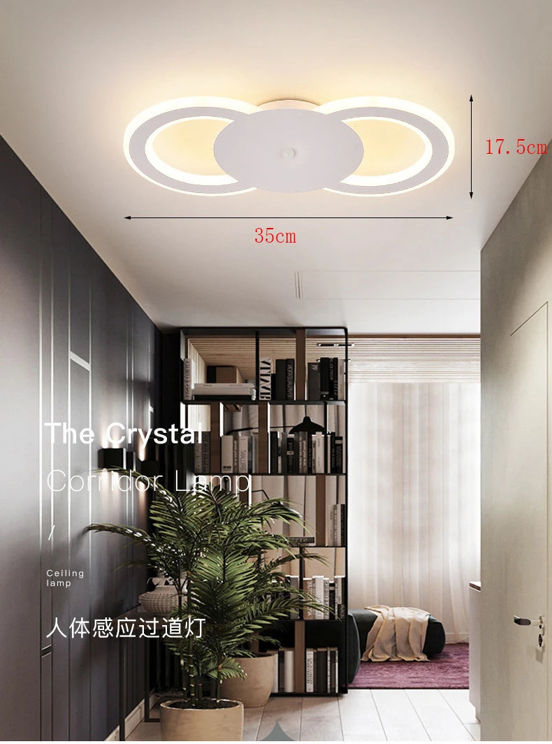 lampe plafonnier capteur mouvement escalier chevet mural