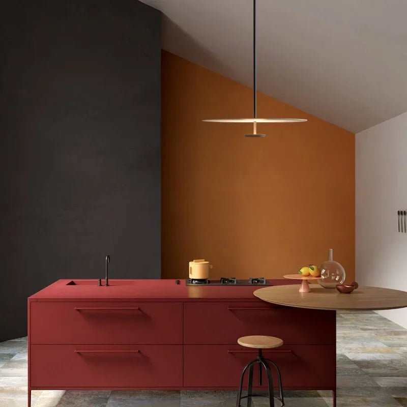 Skandinavische Pendelleuchte für modernes elegantes Interieur - vue 3 sur 9