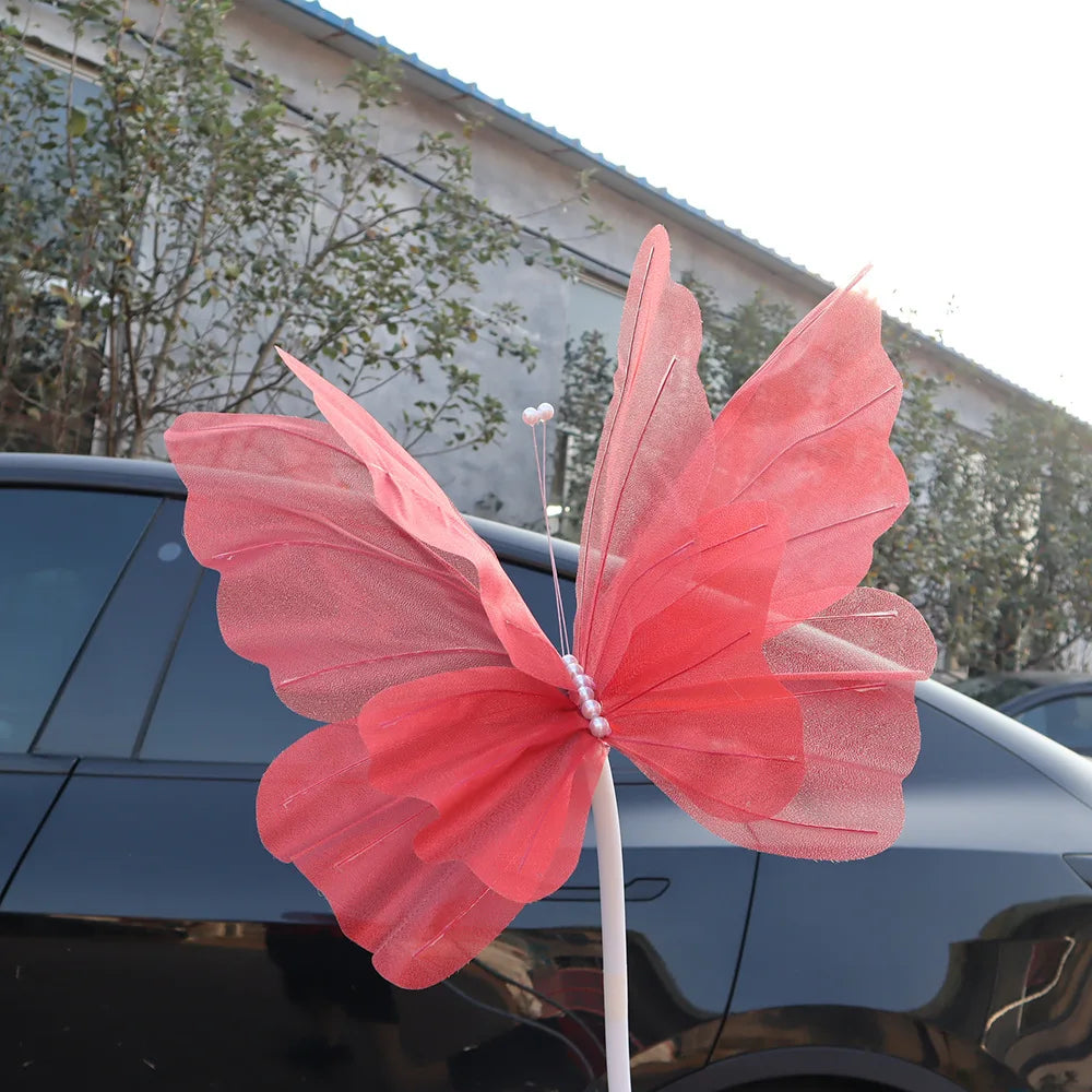 fond de papillon en maille pour mariage et fête - vue 10 sur 10