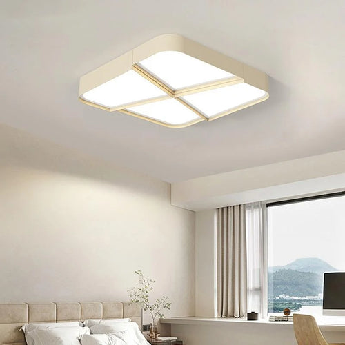 Modern Creative Splicing LED Chandeliers, Used For Bedroom Learning, Living, Dining, Indoor Lighting, Dimmable Home Decoration - vue 6 sur 12
