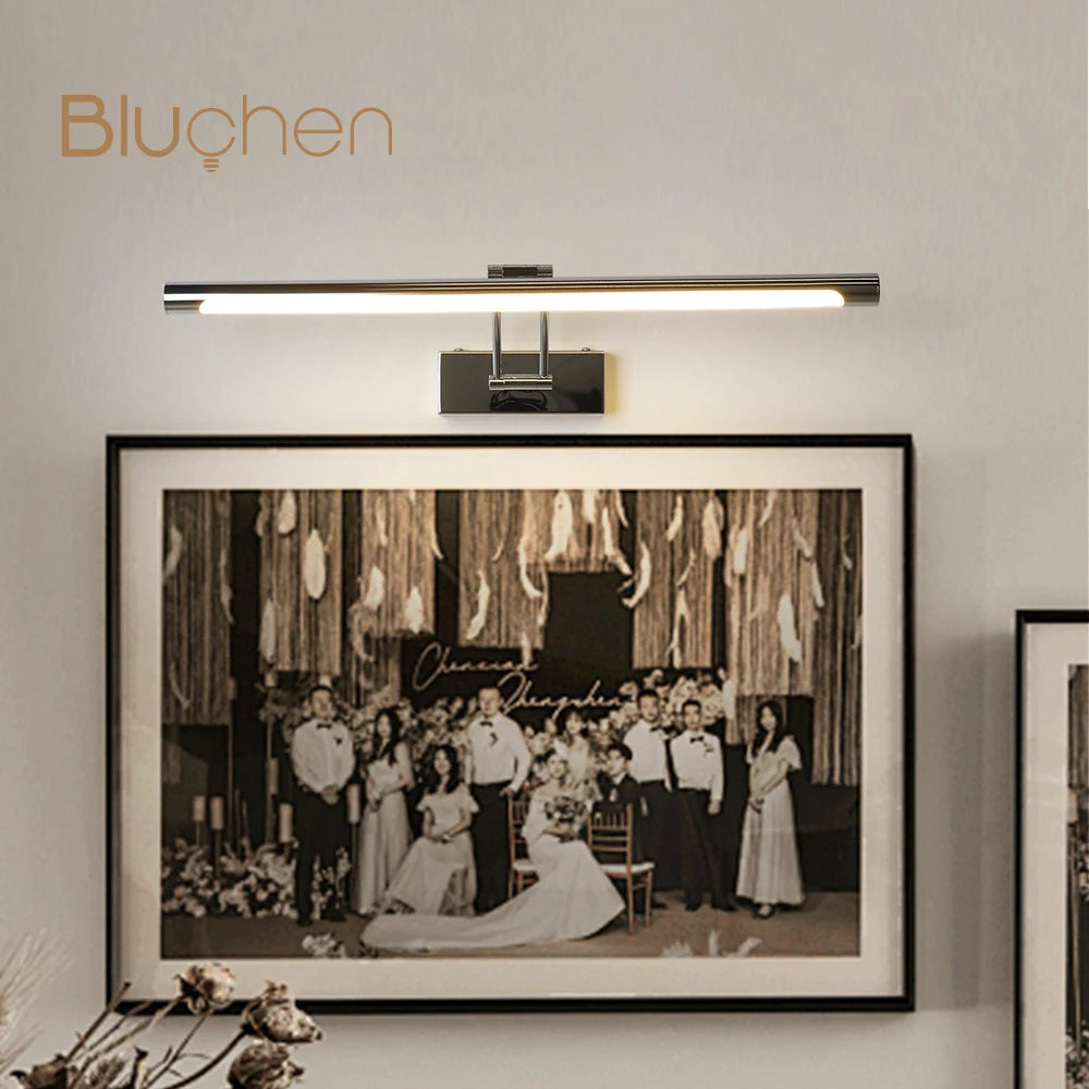 applique murale led moderne éclairage intérieur pour miroir - vue 3 sur 8