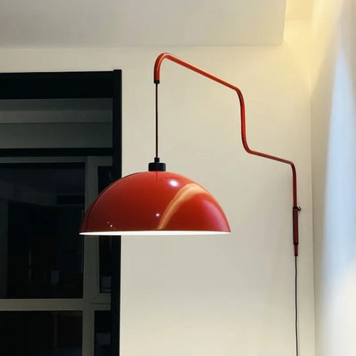 Nordische Pendelleuchte mit verstellbarem langem Arm - vue 2 sur 8