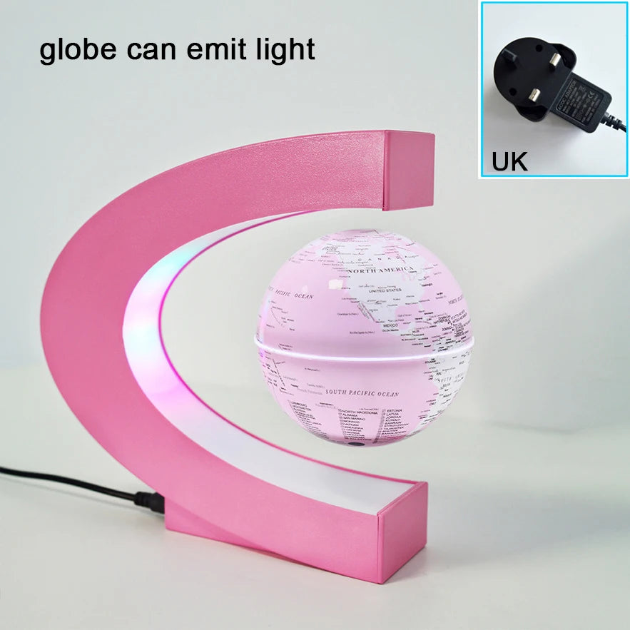 globe de lévitation magnétique 3d avec autorotation lumineuse - vue 14 sur 16