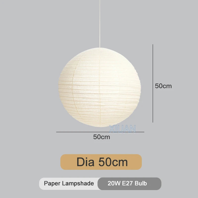 LED-Pendelleuchte im japanischen Stil Kugeln für Café-Dekoration