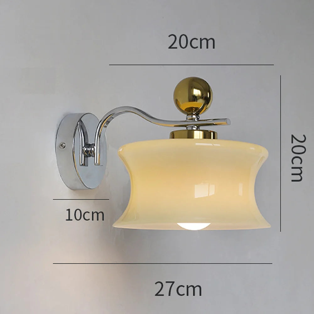 applique murale en verre pour décoration intérieure et ambiance chaleureuse - vue 6 sur 8