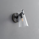 applique murale de luxe abat-jour transparent éclairage intérieur