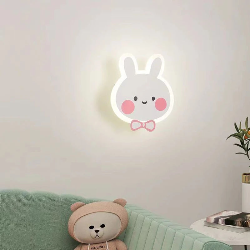Applique murale led moderne dessin animé pour chambre d'enfant - vue 2 sur 10
