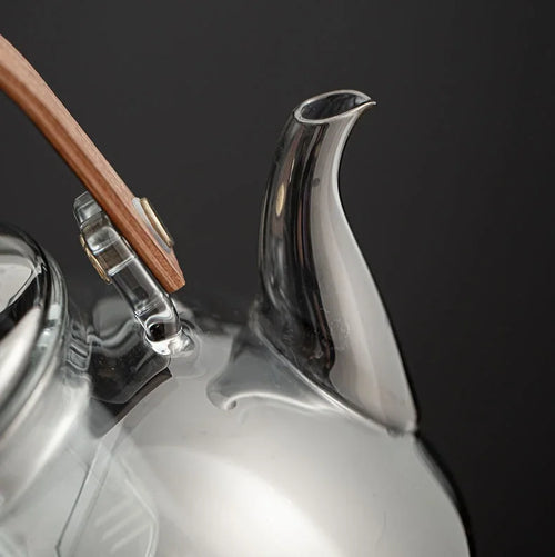 Bouilloire en verre 1l style moderne multifonction thé