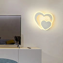 LED-Wandleuchte modernes nordisches Design Herzform
