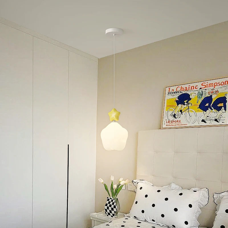 suspension modernes nuage lune étoile pour enfant - vue 5 sur 12