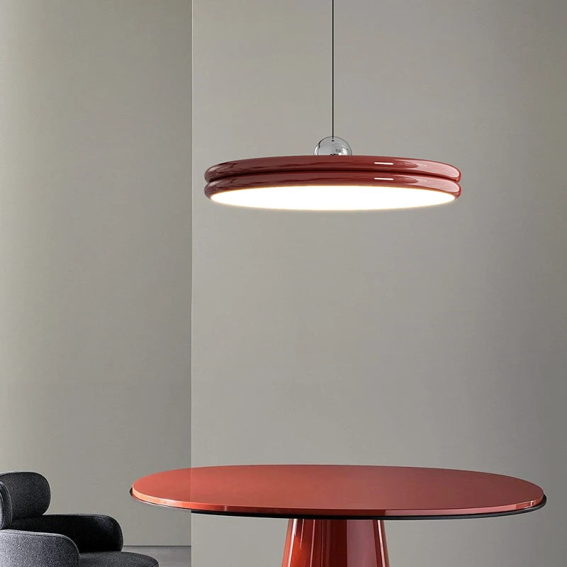 lustre moderne led suspension éclairage intérieur lampe suspendue décoratif - vue 5 sur 24