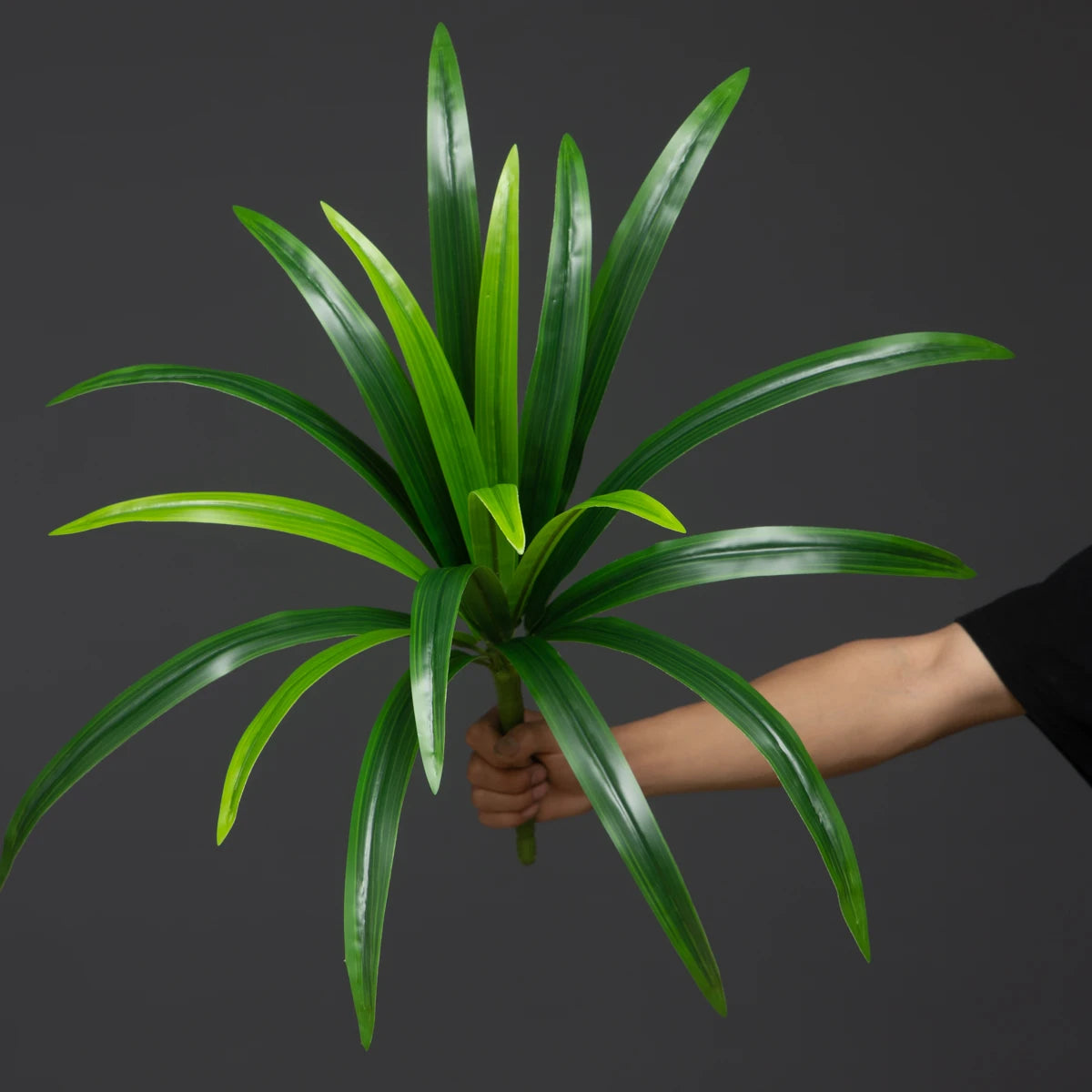 plantes artificielles grandes feuilles orchidées pour décoration intérieure - vue 9 sur 9
