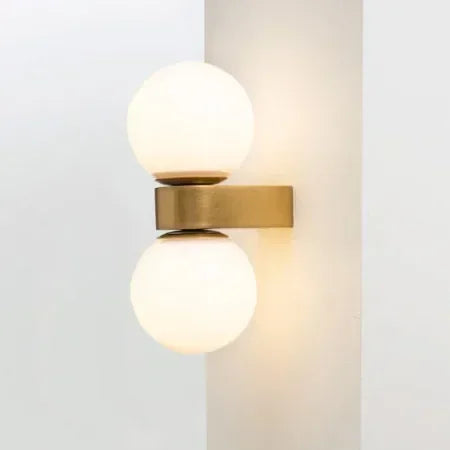 Moderne und schlichte Wandleuchte aus Glas - vue 3 sur 11