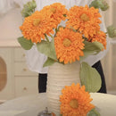 fleurs artificielles tournesols rétro double pétale décoration intérieure