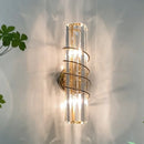 applique murale en cristal lumière de luxe
