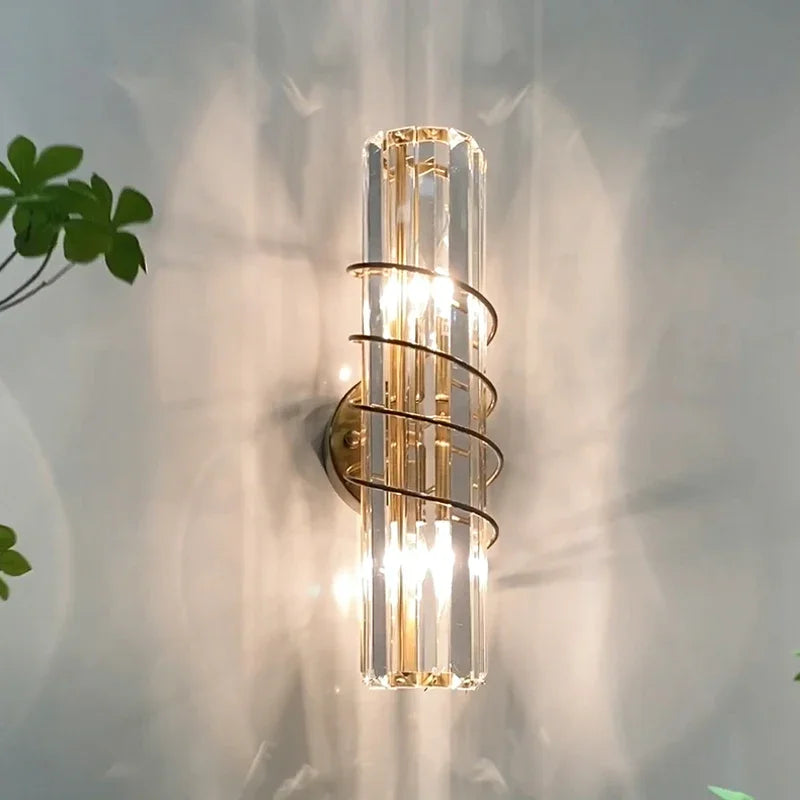 applique murale en cristal lumière de luxe - vue 3 sur 11